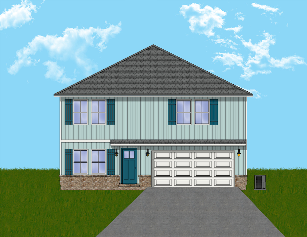 Artist rendering of exterior of the Cherry Blossom